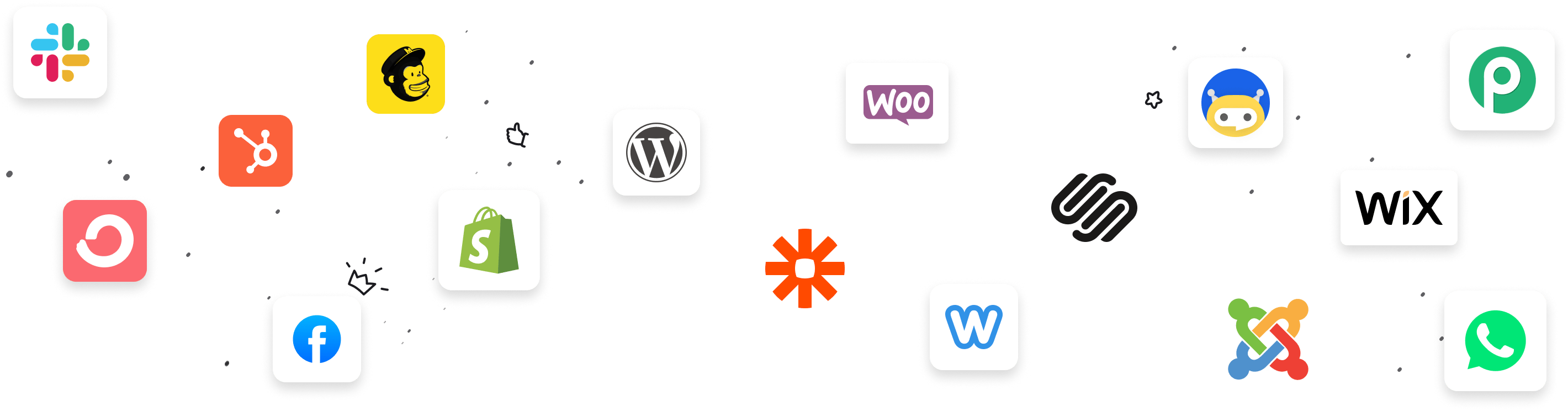Hubfollo integrations with popular tools and platforms